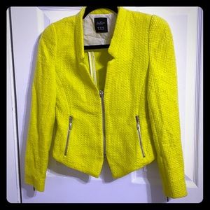 Neon Tweed Blazer